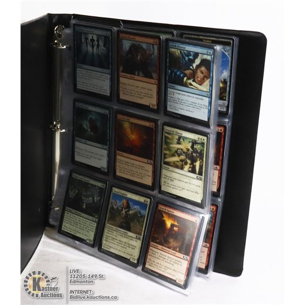 180 MTG MAGIC COLLECTORS CARDS IN BINDER
