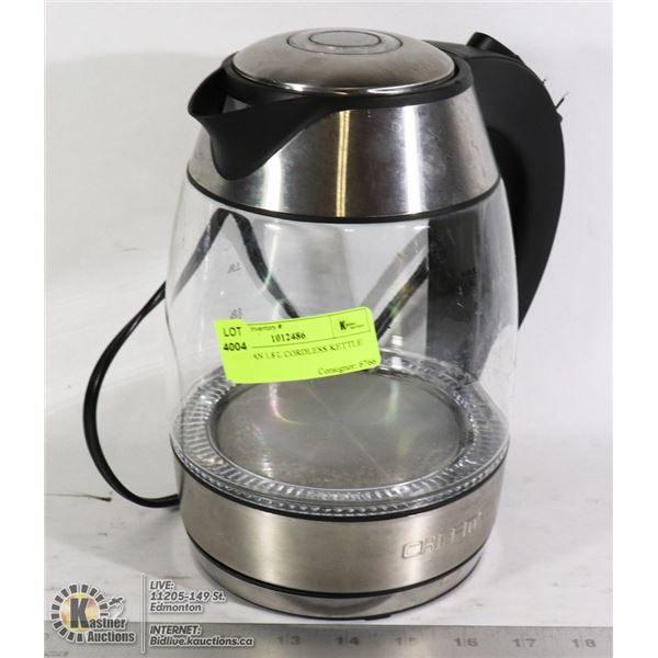 CHEFMAN 1.8 L CORDLESS KETTLE