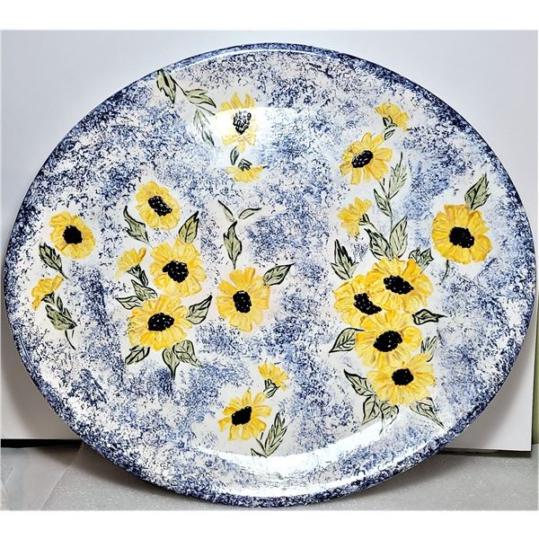 20)  HAND CRAFTED BLACK EYED SUSANS PORCELAIN