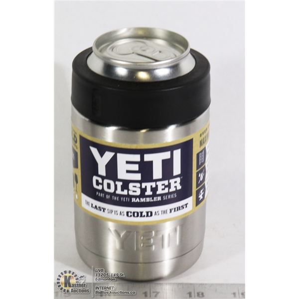 YETI COLSTER INSULATED STAINLESS STEEL NO SWEAT