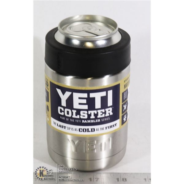 YETI COLSTER INSULATED STAINLESS STEEL NO SWEAT