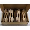 Image 1 : ECO LOGIC DISPOSABLE WOODEN CUTLERY