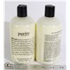 Image 1 : TWO BOTTLES OF PURITY ONE STEP FACIAL CLEANSER