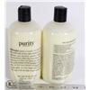 Image 1 : TWO BOTTLES OF PURITY ONE STEP FACIAL CLEANSER