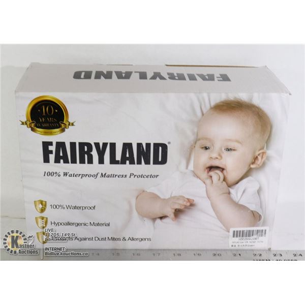 FAIRYLAND 100% WATERPROOF QUEEN MATTRESS PROTECTOR