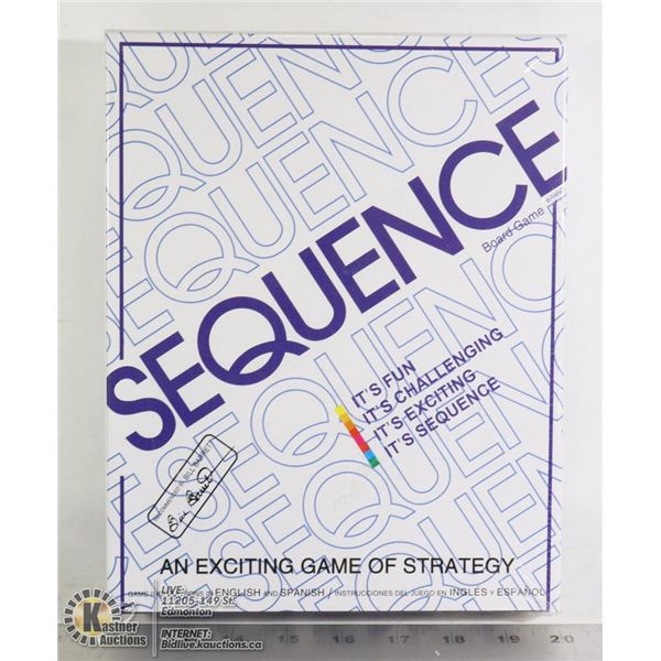 SEQUENCE BOARD GAME