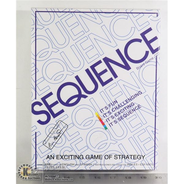 SEQUENCE BOARD GAME