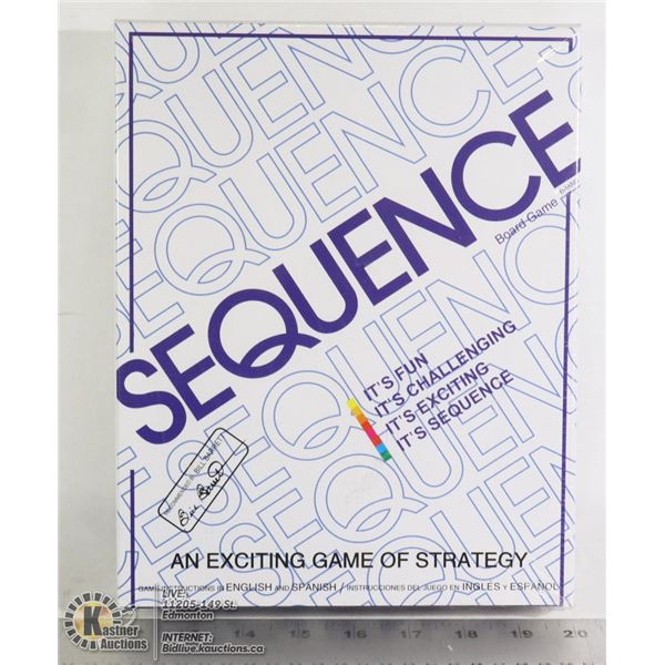 SEQUENCE BOARD GAME