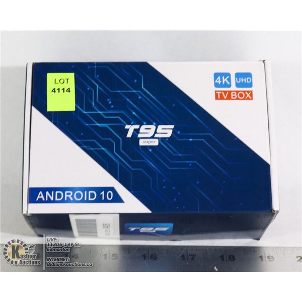 T95 SUPER ANDROID 10 4K TV BOX