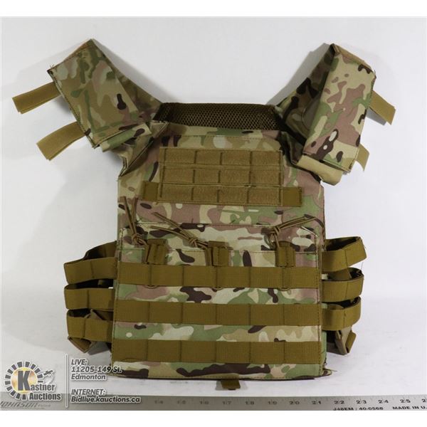 ADJUSTABLE FIT TACTICAL VEST