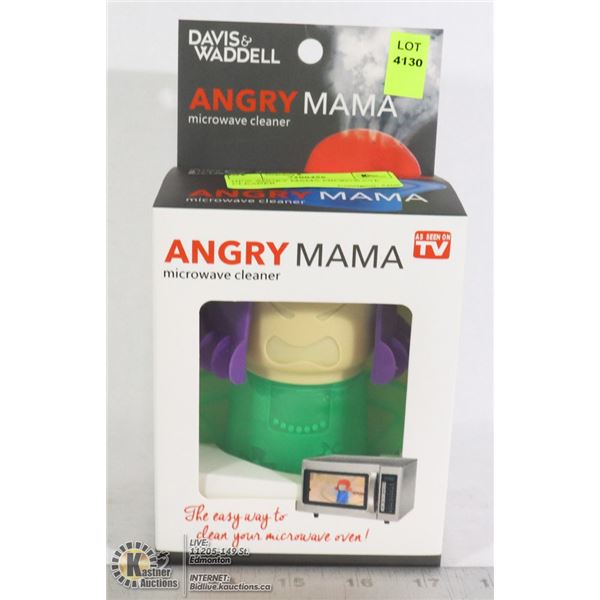 NEW ANGRY MAMA MICROWAVE CLEANER