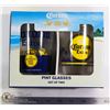 Image 1 : NEW 2PC CORONA PINT GLASSES