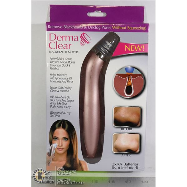 NEW DERMA CLEAR BLACKHEAD REMOVER/ PORE CLEANER