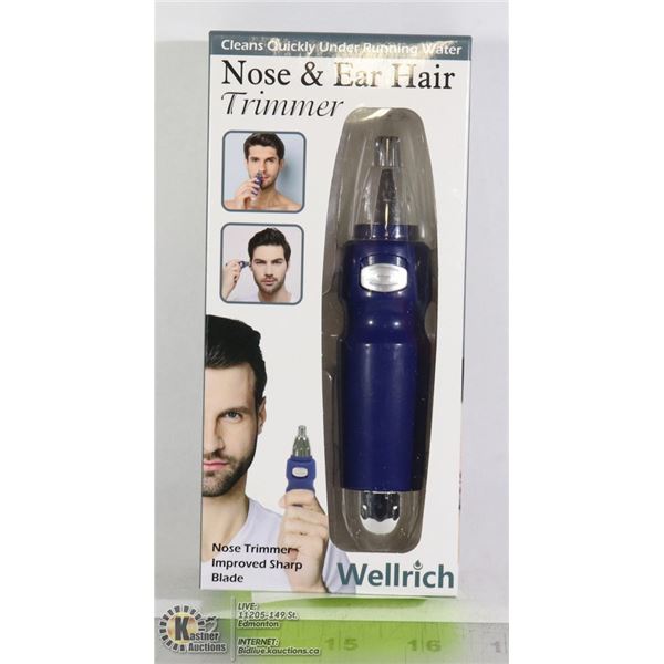 NEW NOSE AND EAR HAIR TRIMMER