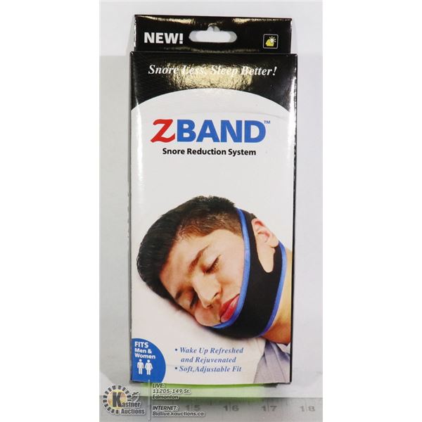 NEW Z-BAND SNORE REDUCTION SYSTEM