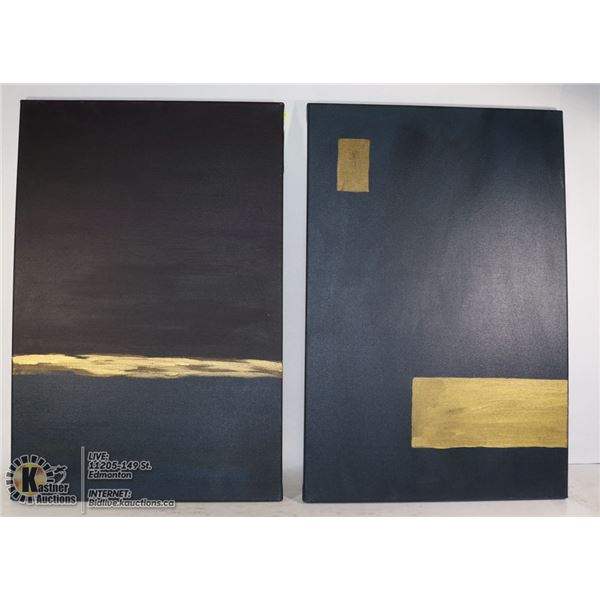 SHOWHOME WALL ART (PAIR) ABSTRACT