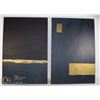 Image 1 : SHOWHOME WALL ART (PAIR) ABSTRACT