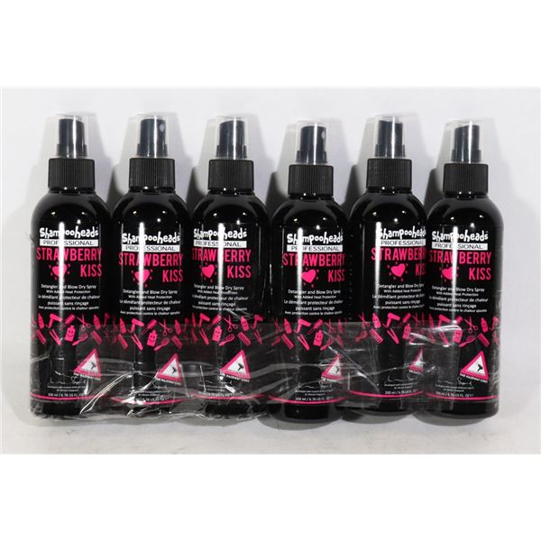 CASE OF 6 (200ML,EA) STRAWBERRY KISS PROFESSIONAL