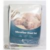 Image 1 : TWIN SIZE MICROFIBER SHEET SET