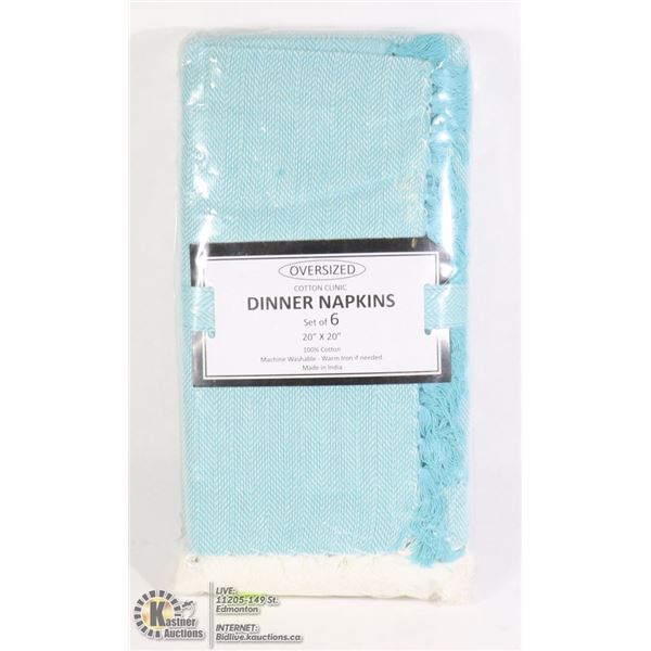 OVERSIZED COTTON SLINIC DINNER NAPKINS