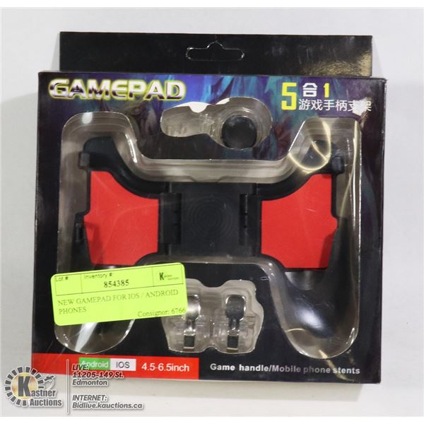 NEW GAMEPAD FOR IOS / ANDROID PHONES