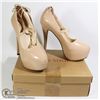 Image 1 : NUDE HIGH HEELS BEIGE SIZE EU 40