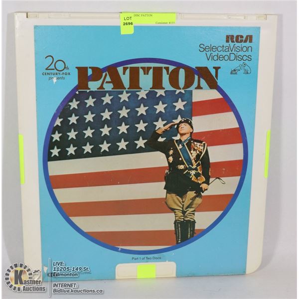 LASER DISC PATTON