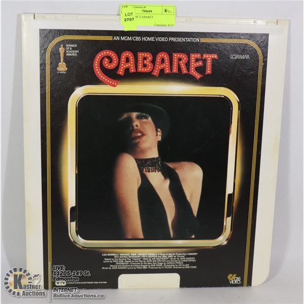 LASER DISC CABARET