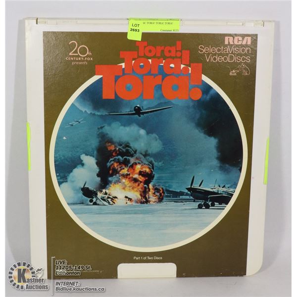 LASER DISC TORA! TORA! TORA!