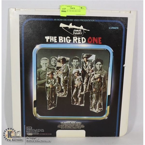 LASER DISC THE BIG RED ONE