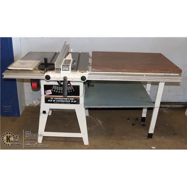 DELTA 10" CONTRACTOR SAW