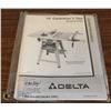 Image 4 : DELTA 10" CONTRACTOR SAW