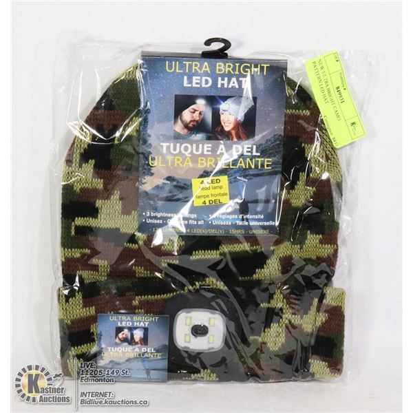NEW CAMO PATTERN LED HATS