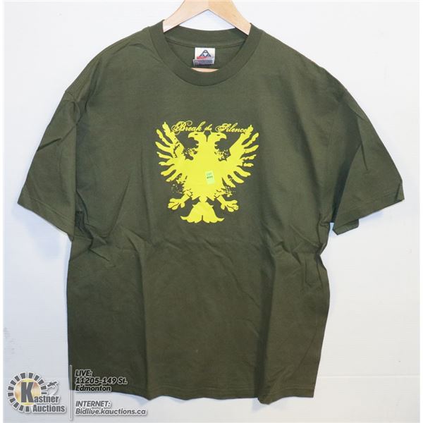 BREAK THE SILENCE T-SHIRT SIZE X-LARGE