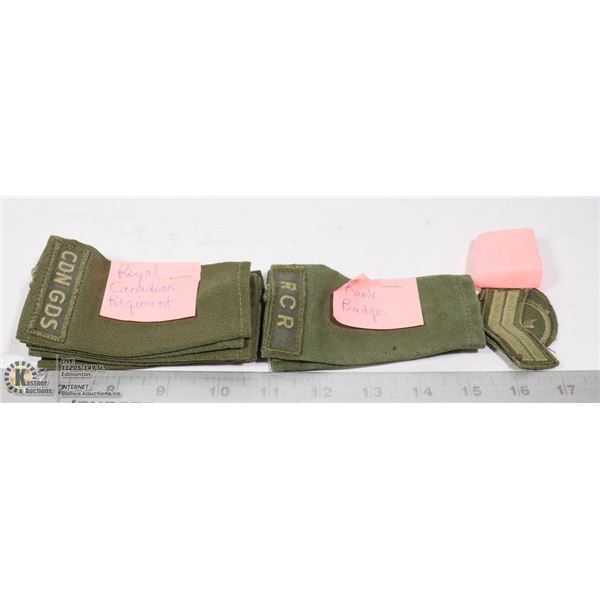 PACKAGE OF CANADIAN GUARDS BADGES