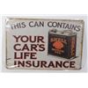 Image 1 : NEW SHELL MOTOR OIL METAL SIGN