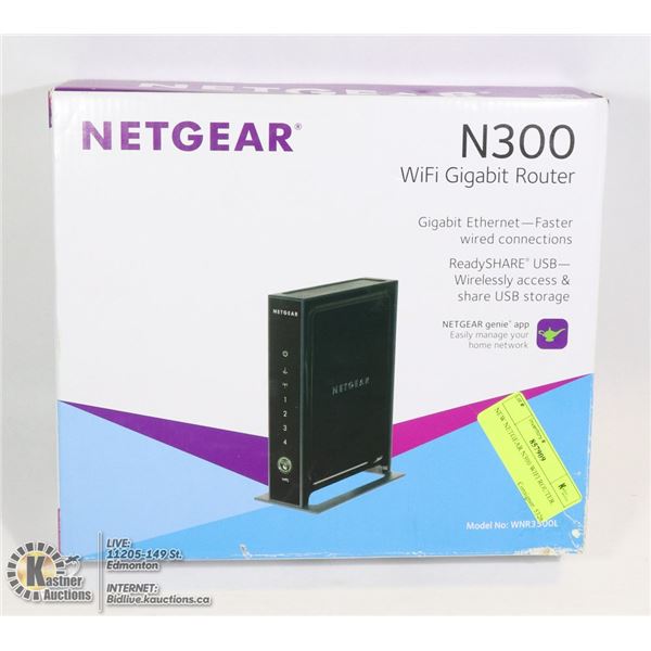NEW NETGEAR N300 WIFI ROUTER