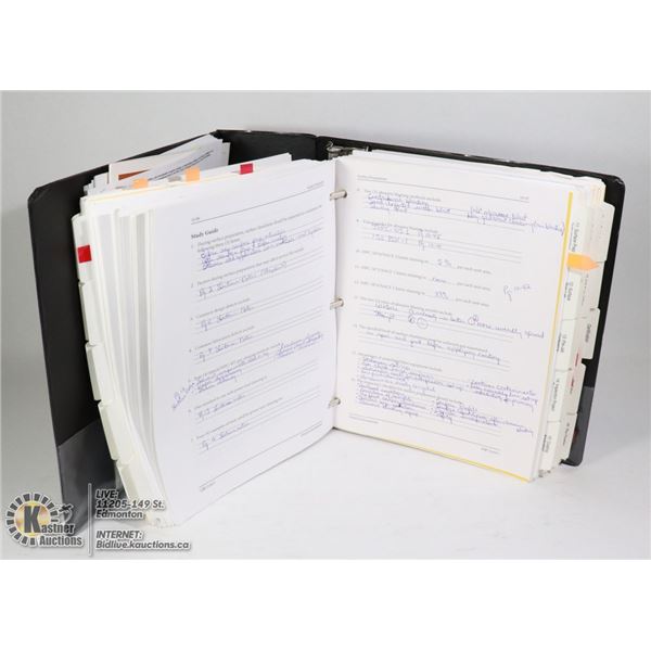 COURSE MATERIAL CIP LEVEL 1 BINDER