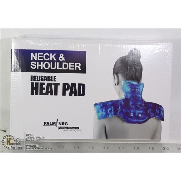 NECK AND SHOULDER REUSABLE HEAT PAD