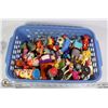 Image 1 : BIN OF VINTAGE COLLECTABLE TOYS