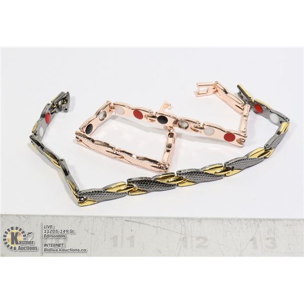 LOT OF 2 FASHION BRACELETS