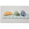 Image 1 : 9)   LOT OF 3 NATURAL CALCITE MINERAL