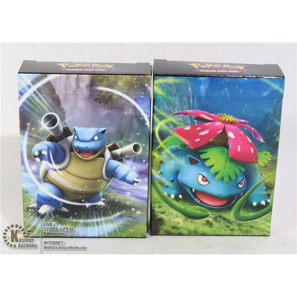 x2 POKÉMON BATTLE DECKS, NEW, COMPLETE