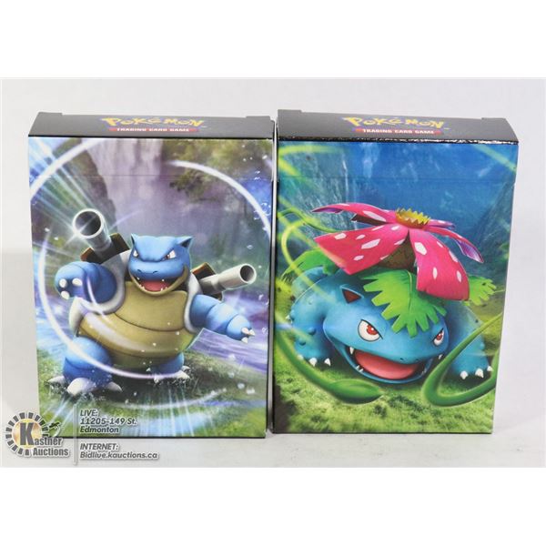 x2 POKÉMON BATTLE DECKS, NEW, COMPLETE