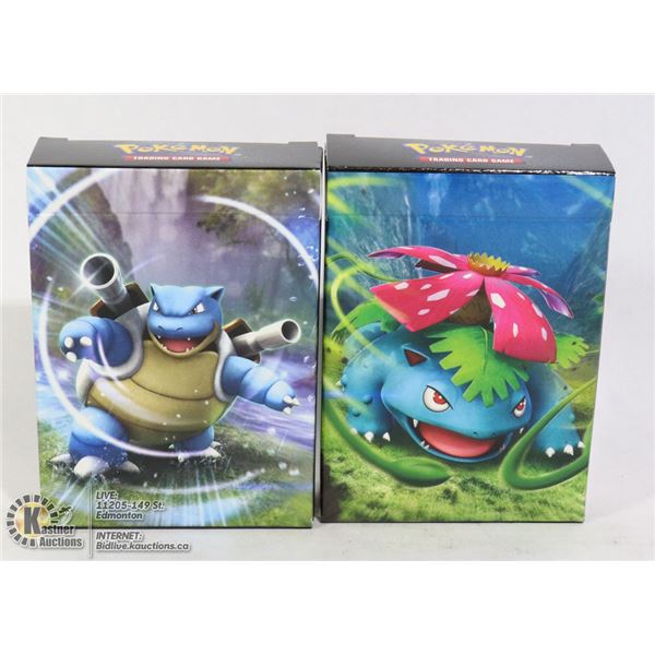 x2 POKÉMON BATTLE DECKS, NEW, COMPLETE