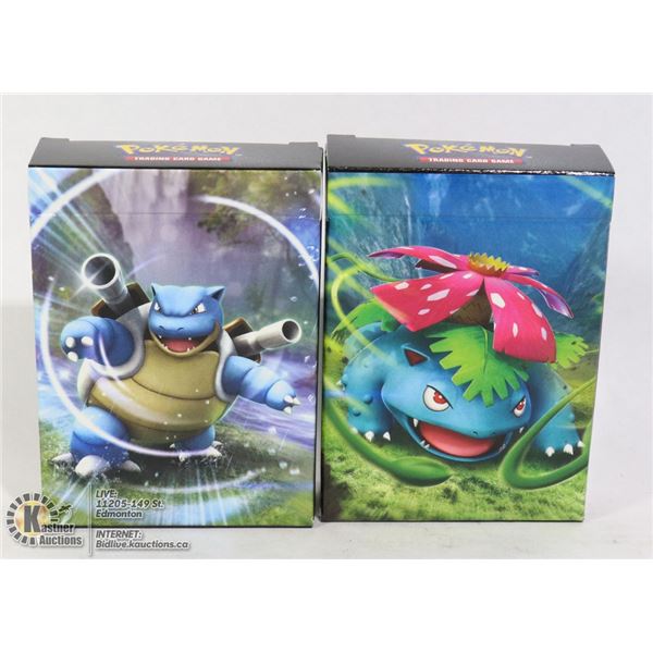 x2 POKÉMON BATTLE DECKS, NEW, COMPLETE