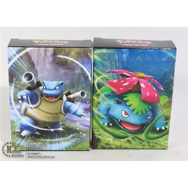 x2 POKÉMON BATTLE DECKS, NEW, COMPLETE