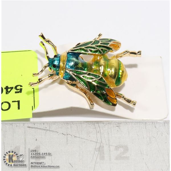 COLORFUL BEE BROOCH