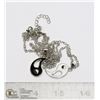 Image 1 : NEW YING AND YANG NECKLACE SET