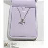 Image 1 : NEW FLYING HEART PENDANT ON CHAIN IN NEW GIFT BOX